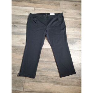 NEW LIZ CLAIBORNE CLASSIC JEGGINGS COLOR BLACK STRETCH 28W